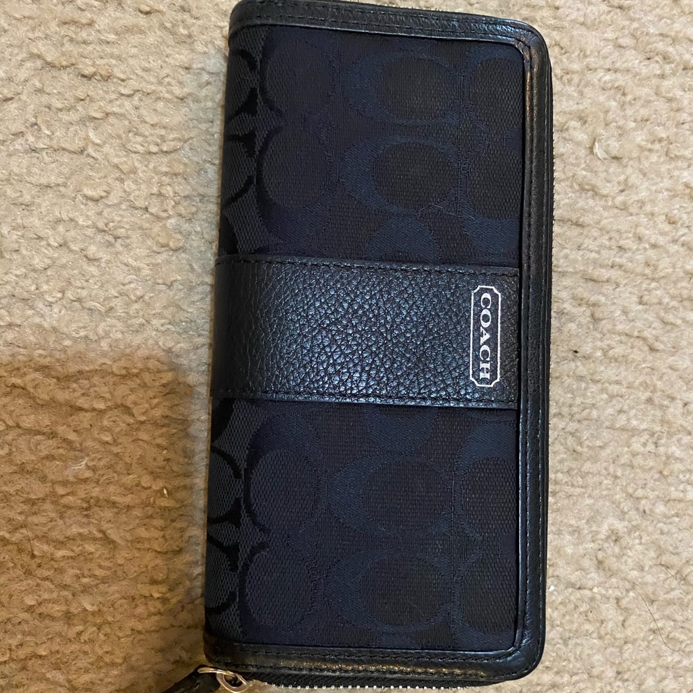 Coach Black wallet